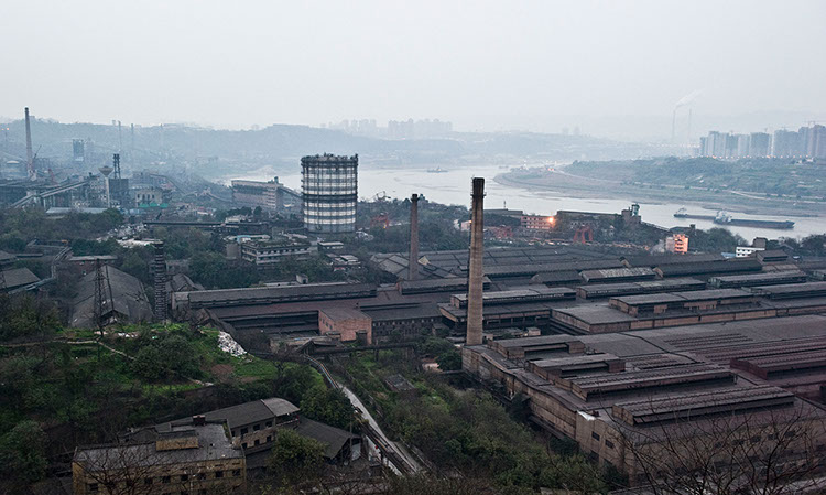 site complex of steel factory to be adaptated into Chongqing Industrial Museum by WallaceLiu