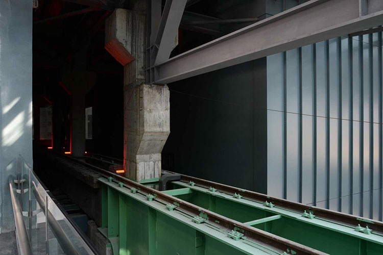 truss structure for perforated metal facade designed by WallaceLiu in Chongqing Industrial Museum